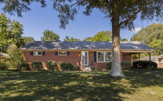 Updated Ranch-Style Brick Home for Sale in Milan, TN
