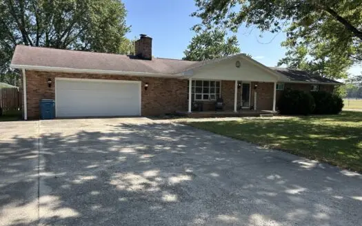 Spacious 3-Bed, 2.5-Bath Ranch with Fenced Yard on a Corner Lot