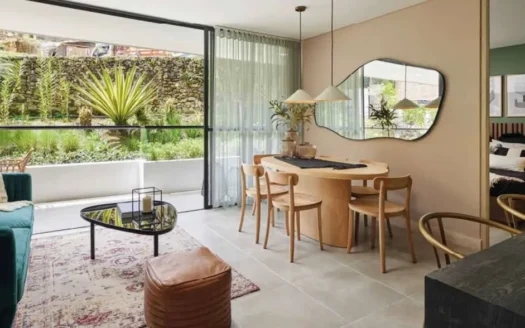 Live stylishly in Medellin:Modern apartment with luxury amenities