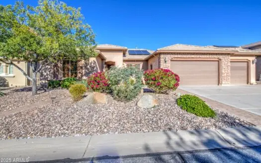 Home in Active Adult Golf Course Community in Florence Arizona