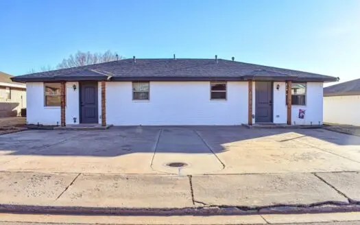 Duplex For Sale In Weatherford, Oklahoma