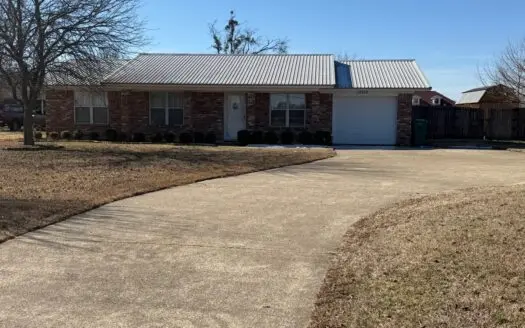 De Kalb, Texas Home with Covered Patio & Privacy Fence