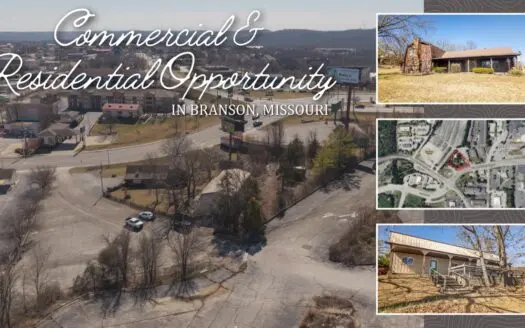 Commercial Property and Residence for sale in Branson, Missouri