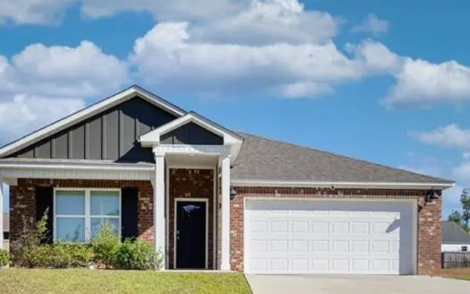 This stunning home showcases an open-concept layout.