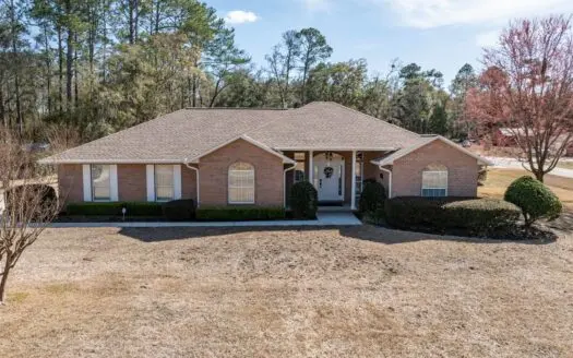 All Brick Home With A Cozy, Welcoming Front Porch