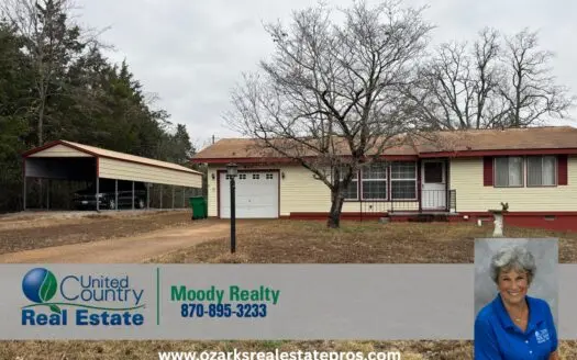 Home In Town With Modern Comforts In Horseshoe Bend Arkansas