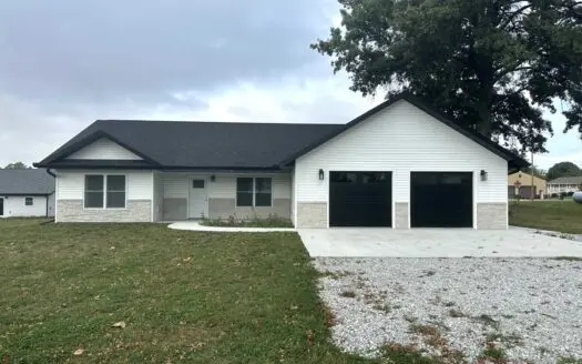 NEW Construction Home FOR SALE Northeast MO