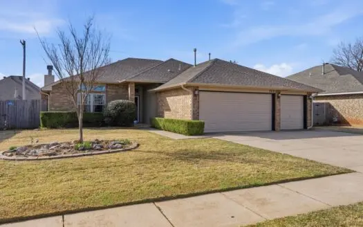 Move-In Ready 3-Bed, 2-Bath Home for Sale in Yukon, OK!