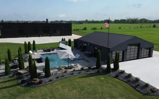 Custom Barndominum in Bentonville w/ Resort-Style Saltwater Pool
