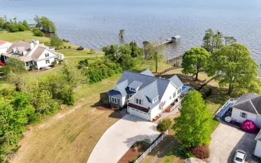 Stunning Waterfront Custom Built Home For Sale in Edenton, NC