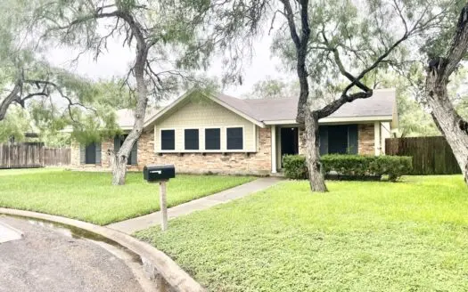 Charming home on a large lot located on an established street