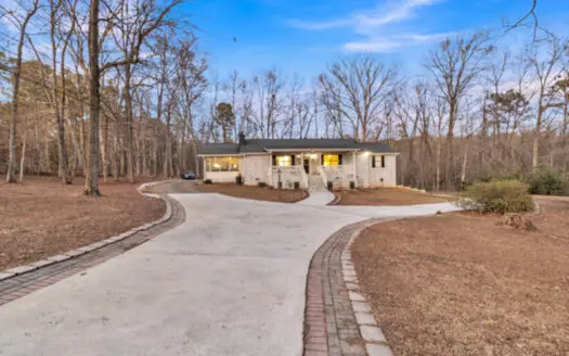 Serene Country Living on 3.47 Acres in Douglasville