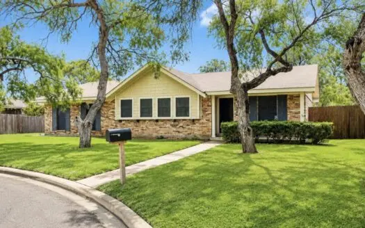 Charming home on a large lot located on an established street