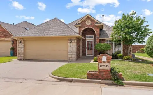 Gated Edmond Home for Sale | 15205 Rocky Mountain Dr