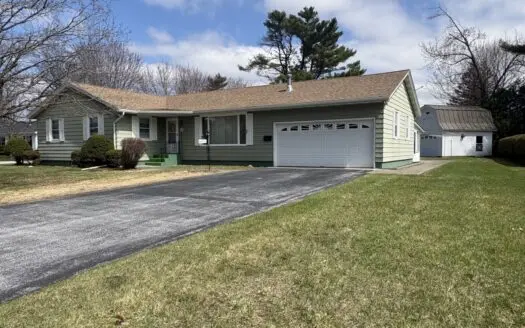 One Level living in this meticulously maintained home.