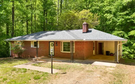 Brick Ranch-Style Home on 5.33± Acres For Sale in Ridgeway, VA