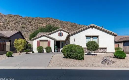 55+ Living with Stunning Mountain Views in San Tan Valley
