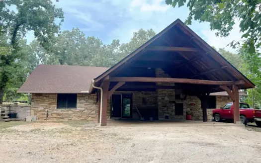 Custom Timber-Frame & Stone Estate | 20 Acres In Highland Ar