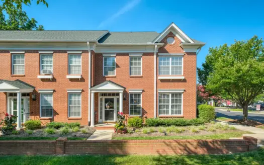 Townhome for sale in downtown Matthews NC