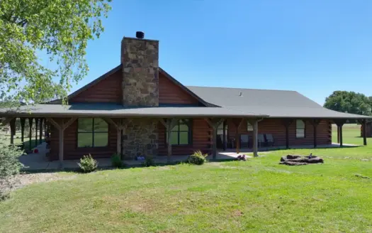 Country Log Home Meeker Ok For Sale