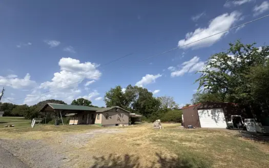 Investment Property with Shop in Wilburton, OK
