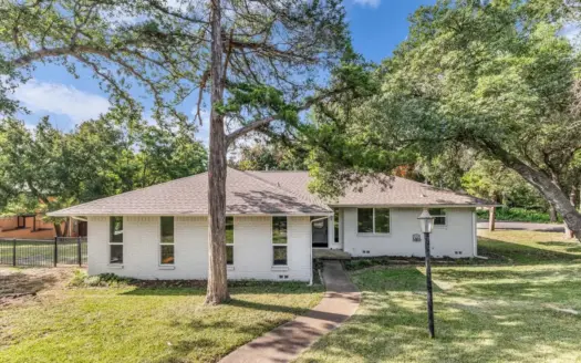 Established Woodway Living Beneath Mature Trees