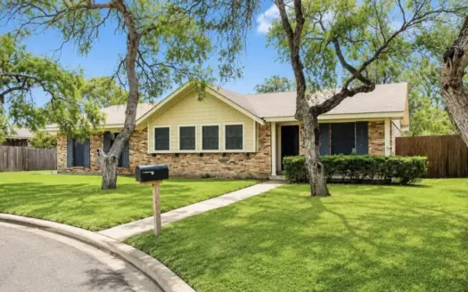 Charming home on a large lot located on an established street
