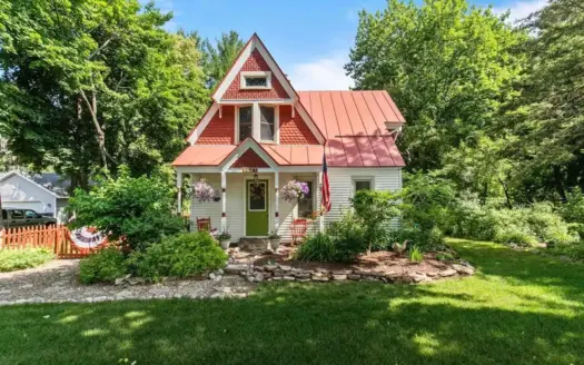 Riverfront Home For Sale in the City of Waupaca, WI