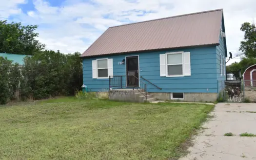 Shelby, MT home for sale, near schools and city park,