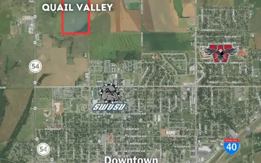 Quail Valley Estates  1.5-8 Acre Homesites Near Weatherford OK