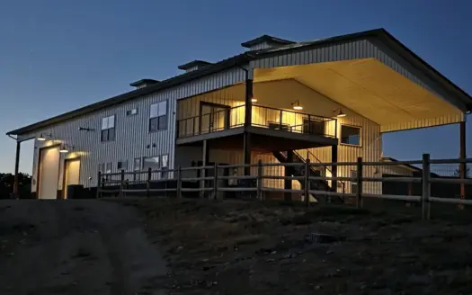Colorado Luxury Barndominium With Caretakers Home For Sale