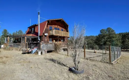 Central Colorado, Teller & Park County Log Cabin for Sale
