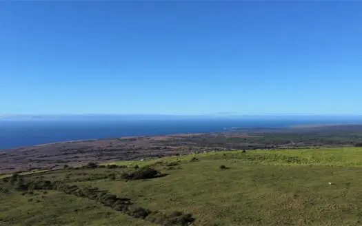Big Island Hawaii Land with Oceanviews in Coffee Belt