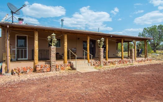 Site Built off Grid Home W/ Guest Home for Sale Seligman Az