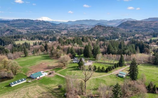 Equine and Farm Property with Country Home for Sale in Amboy