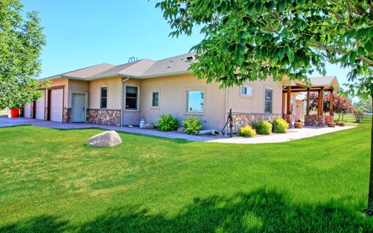 Western Colorado Luxury Ranch Home On Acreage For Sale with Shop