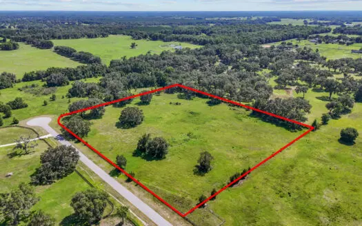 10 Acres For Your Country Estate Or Horse Farm Near Ocala, Fl
