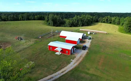 32 Acre Kentucky Farm-Home-Buildings-Fenced Pasture-Liberty, Ky.