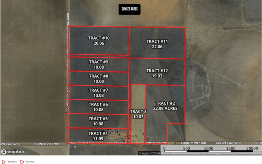 Tracts for sale near Shallowater.