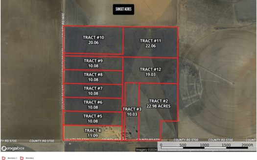 Tracts for sale near Shallowater.