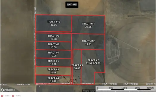 Tracts for sale near Shallowater.