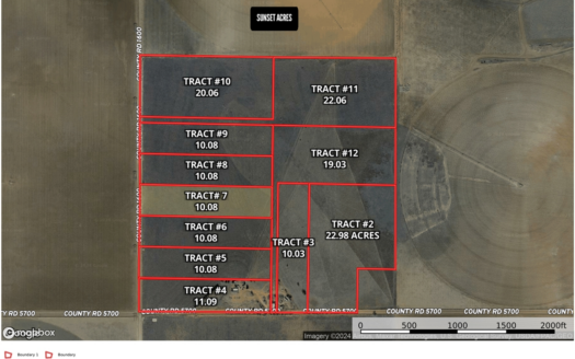 Tracts for sale near Shallowater.