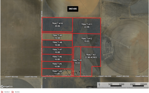 Tracts for sale near Shallowater.