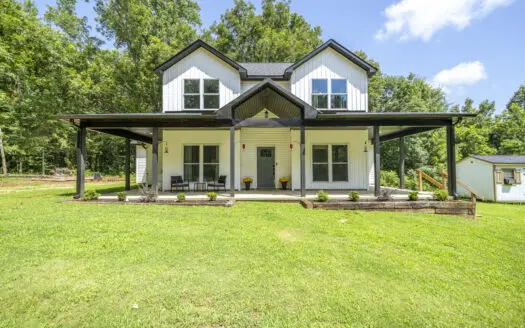 Custom Country Home with Acreage for Sale in Humboldt, TN