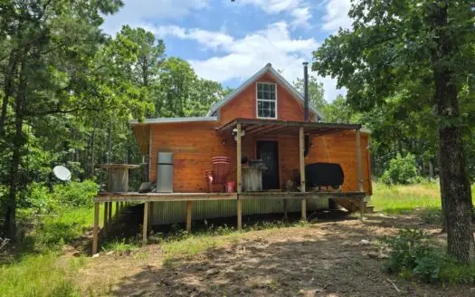Mountain Cabin with Acreage for Sale in Clayton, Oklahoma
