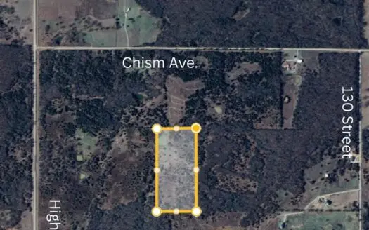 20 Acres secluded land with pond in Byars OK