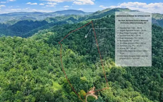 Mountain Acreage with Natural Spring For Sale – Bakersville NC