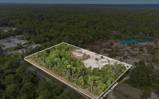 3.75 Acres For Sale in Inglis, Fl!