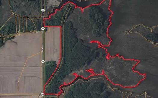 Waterfront 168 Acres on Smith Creek Near Aurora, NC