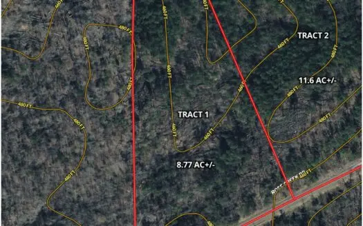 Land For Sale In Tn, 8.77 Acres+/- In Mcnairy County, Tn